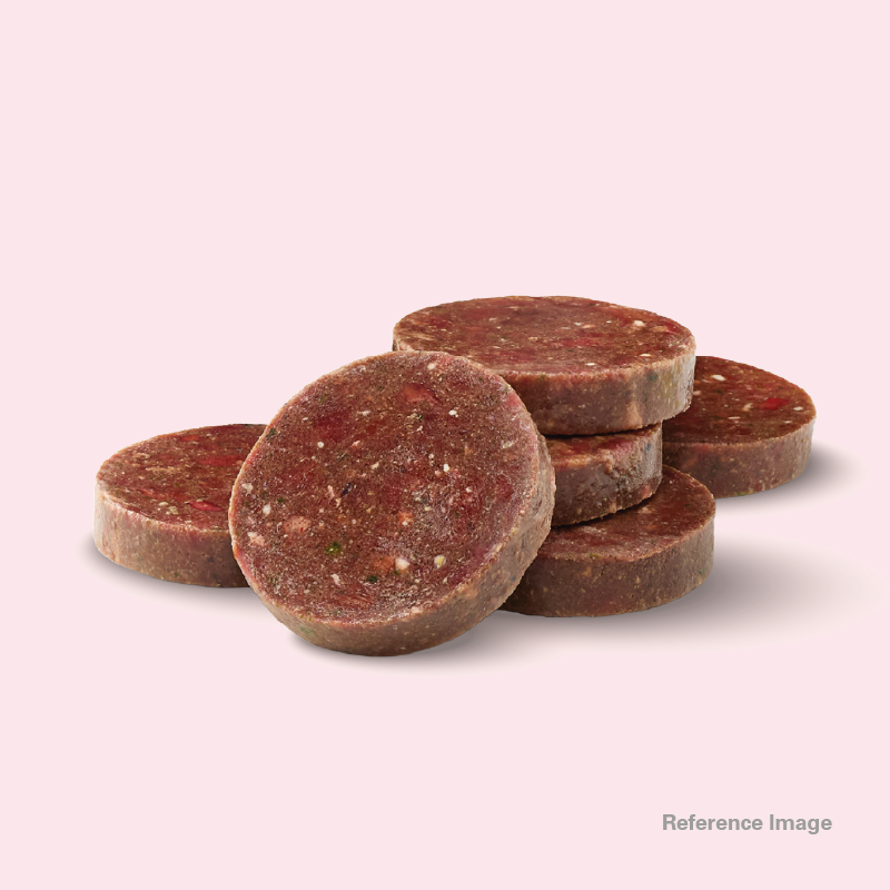 Beef Grind with Chicken Bone — Raw