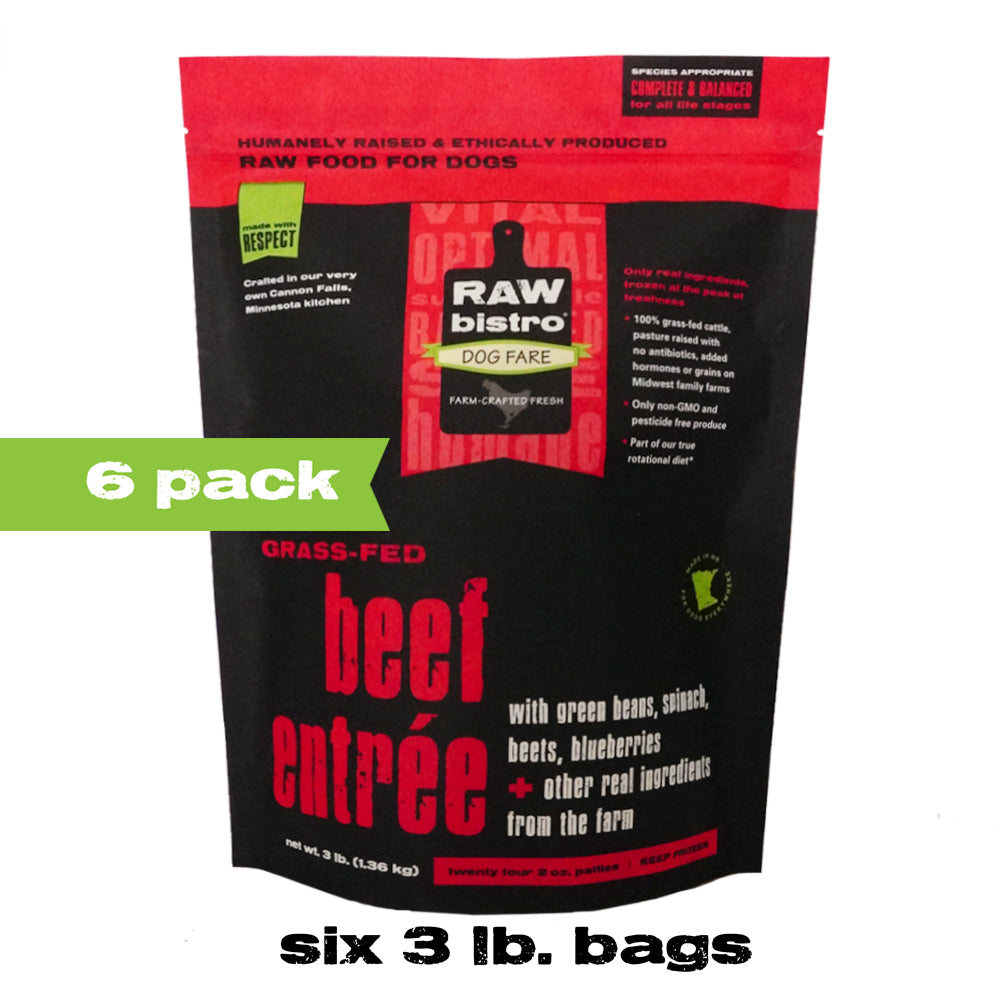 3 lb. Frozen Beef Entree 6 Pack