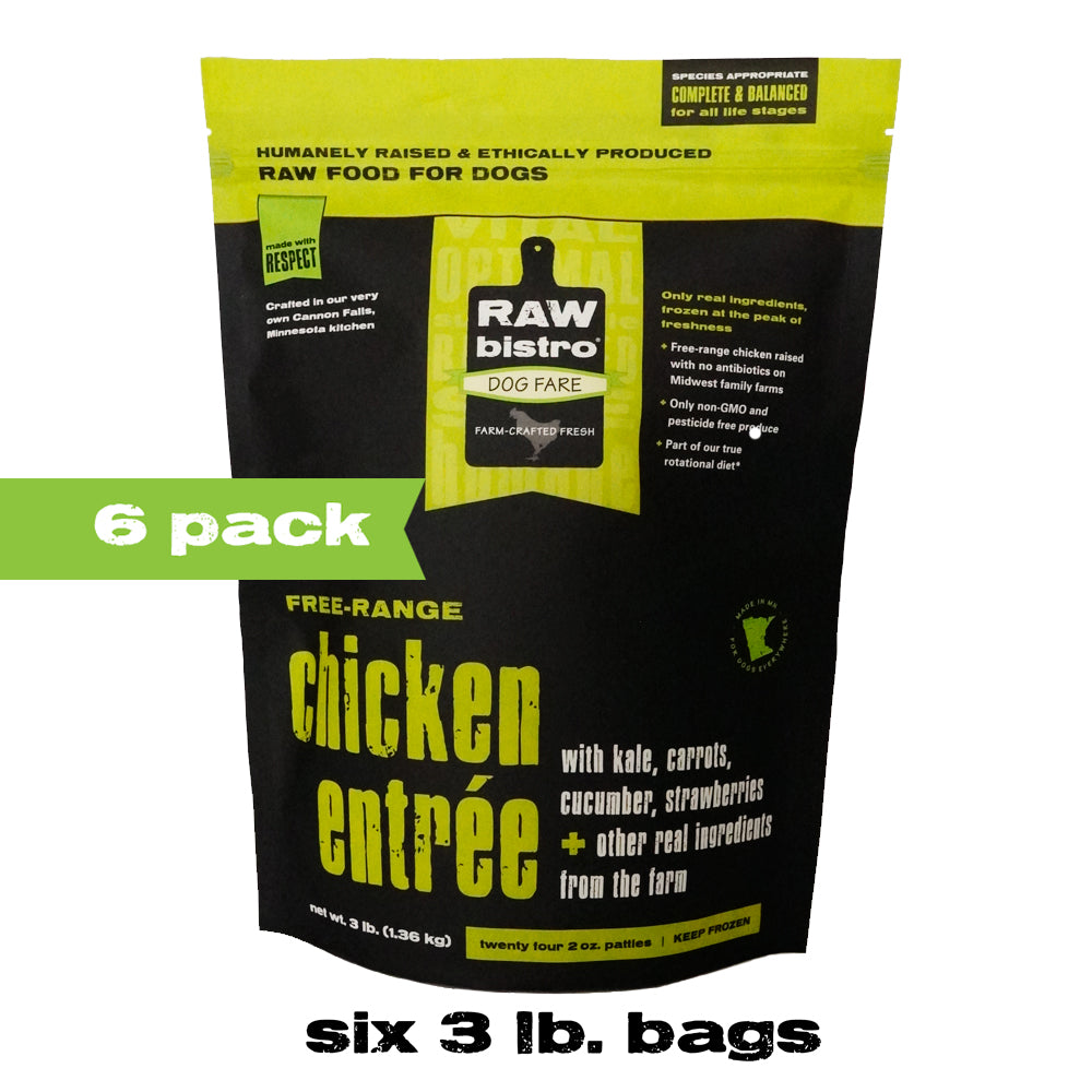 3 lb. Frozen Chicken Entree 6 Pack