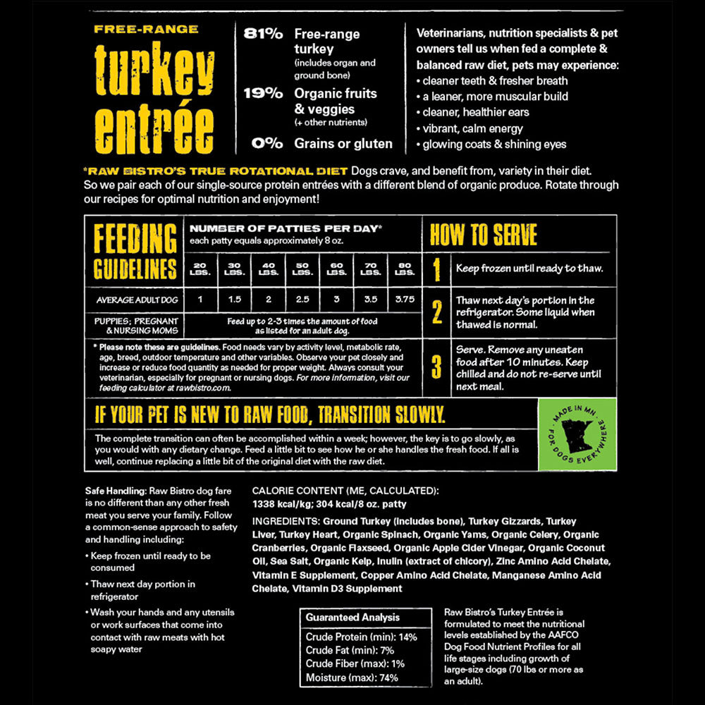 6 lb. Frozen Turkey Entree 4 Pack (SALE)